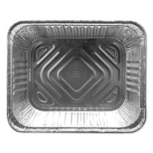 Half-size Disposable Aluminum Pan by Genuine Joe GJO10702