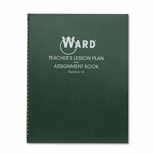 Wirebound 6 Class Periods/Day 100 Pages Green Ward Lesson Plan Book 