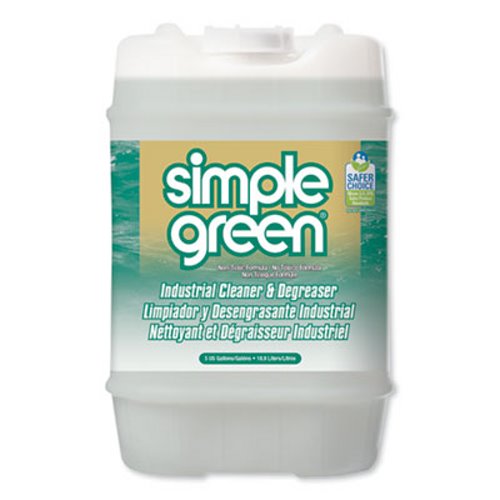 Limpiador 13006 Simple Green, desengrasante industrial concentrado, 5  galones, Blanco, 1