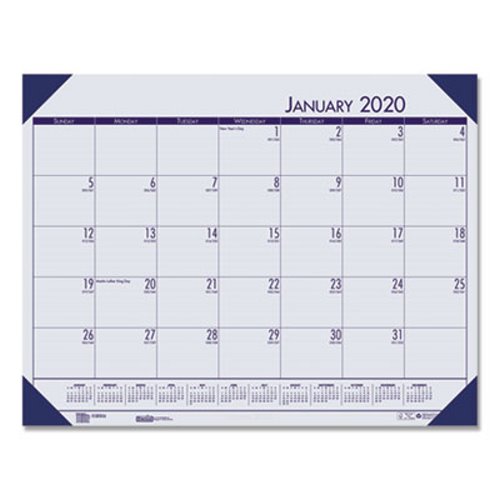 Doolittle Ecotones Monthly Desk Calendar 18 1 2 X 13 Hod124640