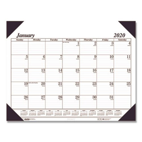 Desk Pads Blotters 2020 Desk Calendar Large 22x17 Academic