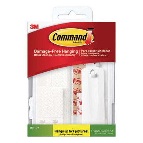 Command® Picture Hanging Kit, Assorted Sizes, 24 Hooks (MMM17221ES