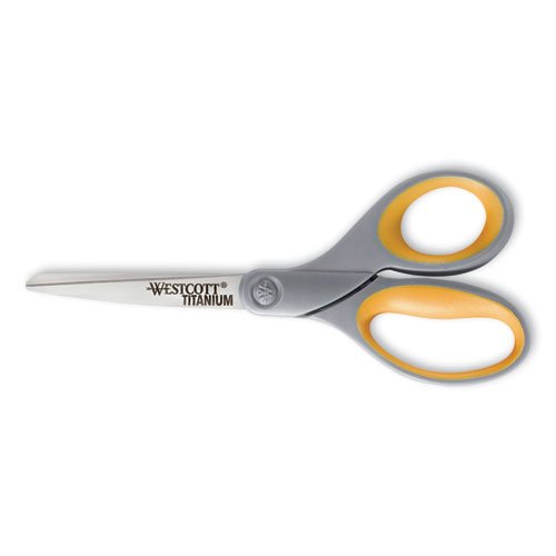 Westcott 8 Straight Titanium Bonded Scissors (Pack of 2)