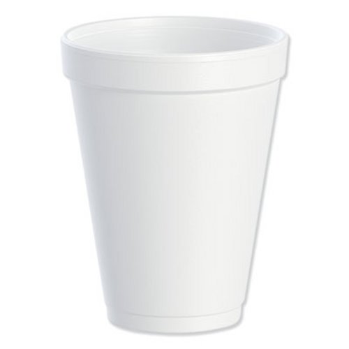 Dart 12J12 12 oz. White Foam Cup - 25/Pack