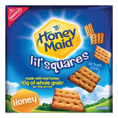 Nabisco Honey Maid Lil' Squares Graham Crackers, Honey, 1.06-oz. Bag ...