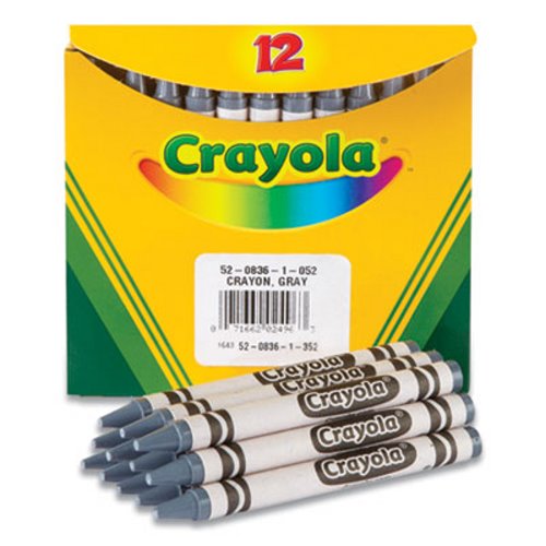 Vintage Crayola Crayon 24 Ct Box Binney & Smith ~ COLORS NEVER