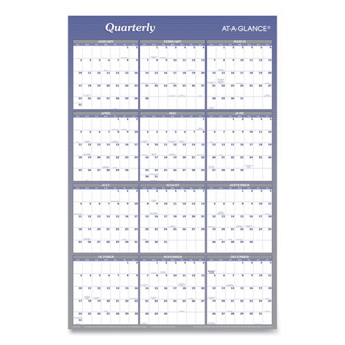 At-A-Glance® Vertical/Horizontal Erasable Wall Planner AAGA1102