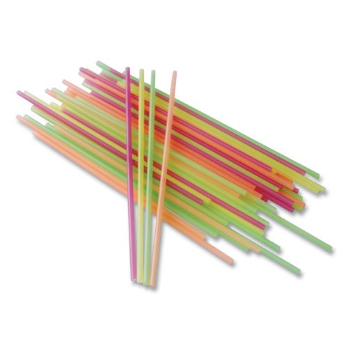 Genuine Joe 5-1/2 Plastic Stir Stick/Straws
