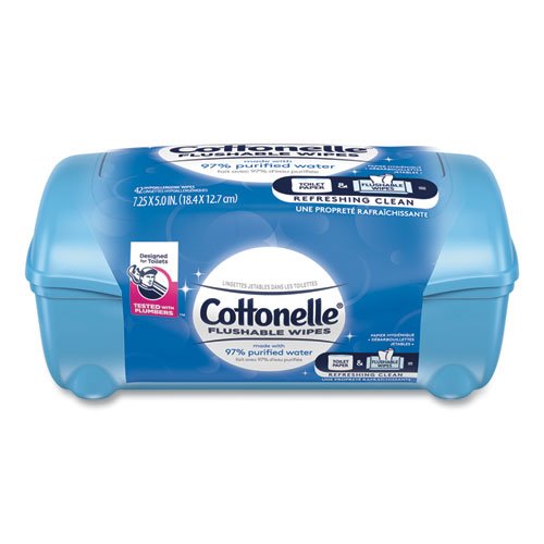 Cottonelle® 36734Fresh Care Flushable Wipes KCC36734