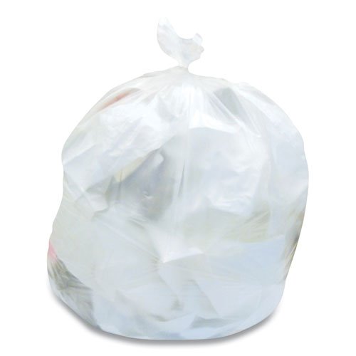 20 Gallon Trash Bags 20 Gal Garbage Bags Can Liners - 30 x 37 10 Micron  CLEAR 500ct
