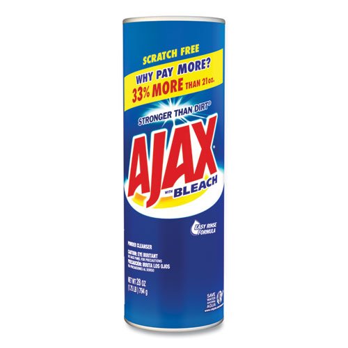 Ajax® Powder Cleanser with Bleach, 28-oz Canister, 12 Cans (CPC05374)