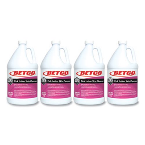 Betco Pink Lotion Skin Cleanser, Clean Bouquet, 1 gal Bottle (BET24452979)