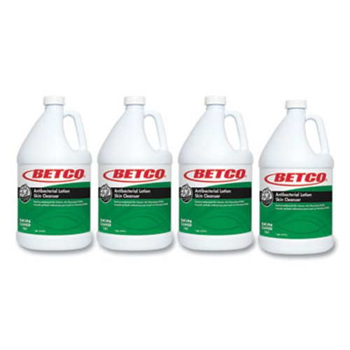 Betco Antibacterial Lotion Skin Cleanser, Tropical Hibiscus, 1 gal Bottle (BET24452980)