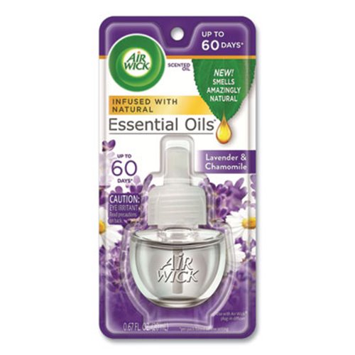 8~Air Wick Fresh Linen Essential Oil Refills .67 oz each
