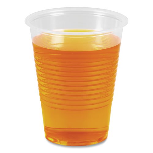 Boardwalk Translucent Plastic Cold Cups, 12 oz, Polypropylene, 50/Pack