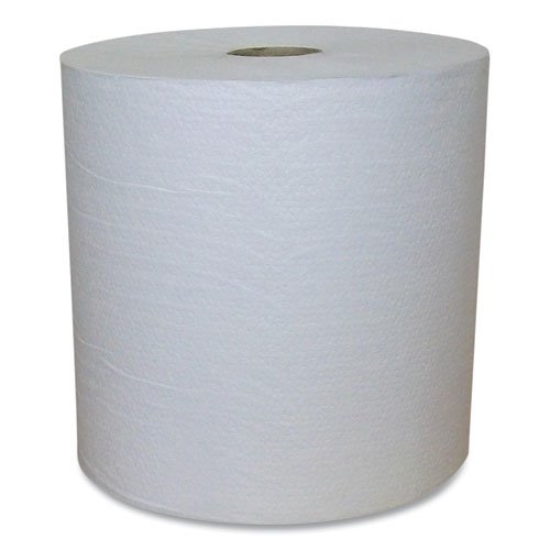 Economy White Hardwound Paper Roll Towels In-House Brand 6 x 800