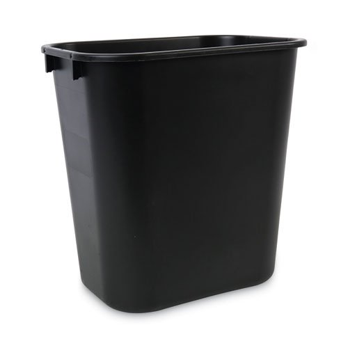 Dunny Seat 5-Gallons Black Outdoor Plastic Wastebasket Trash Bag