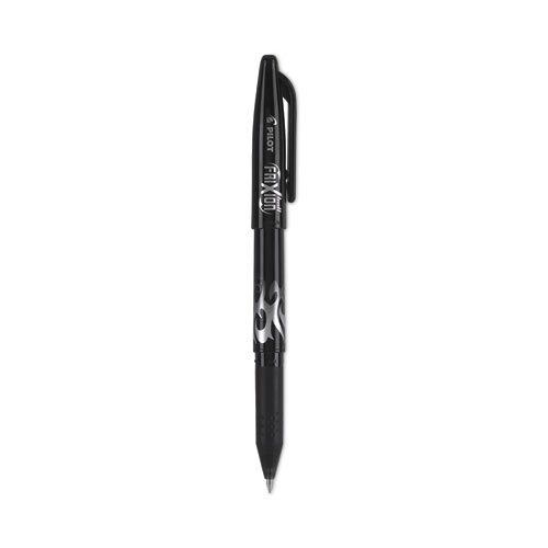 Pilot FriXion Ball Clicker Erasable Gel Fine Point Pens, Black Ink - 2 pack