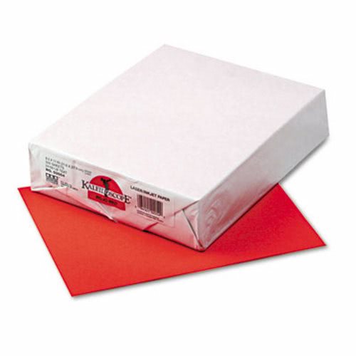 Re-Entry Red Color Paper 500 Sheets 8 1/2 X 11 24lb 