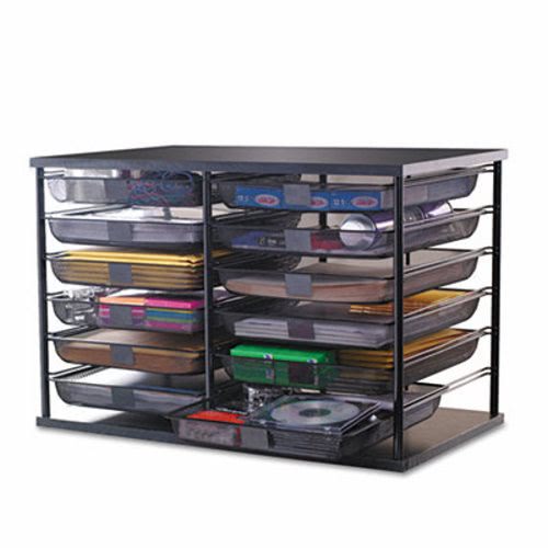 Rubbermaid 12 Compartment Organizer Desk Organizer With Drawers