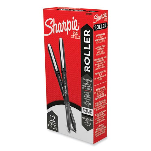 Sharpie 2096193 S-Gel Black Ink with Black Barrel 0.7mm