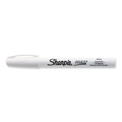Sharpie Oil-Based Paint Marker, Medium Point, Black & White Ink