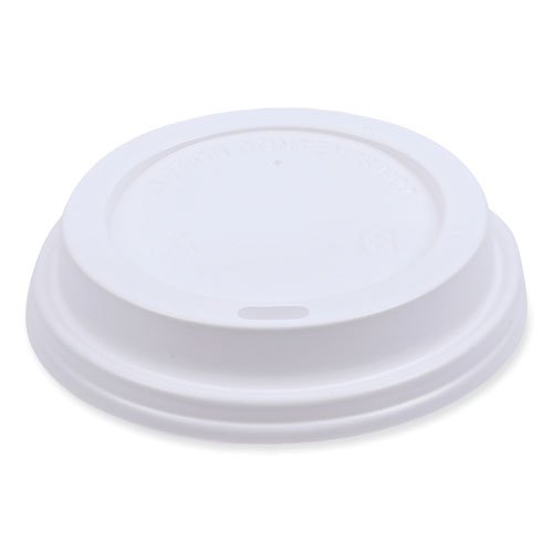 Boardwalk Hot Cup Lids, Fits 8 oz Hot Cups, Black, 1000-carton