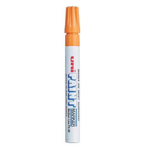 Uni-Paint Marker, Medium Point, Orange UBC63607