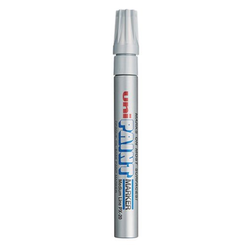 Uni-Paint Marker, Medium Point, Metallic Silver