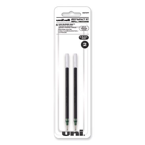 LEGAMI Refill Set for Erasable Gel Pens – black