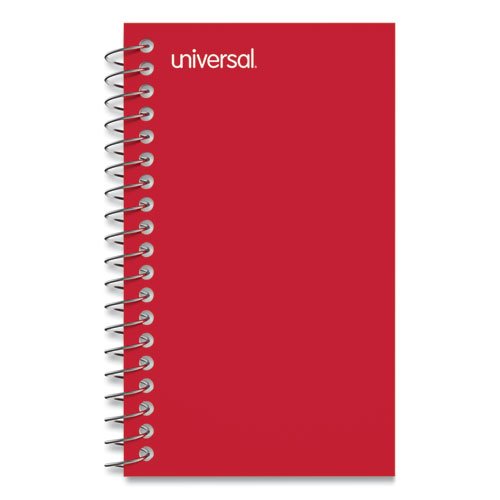 Universal Wirebound Memo Book, Narrow Rule, 5 x 3, White, 12 50-Sheet ...