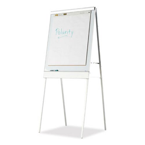 Iceberg Polarity Magnetic Presentation Flipchart Easel with Dry-erase  Surface - 30 (2.5 ft) Width x 38 (3.2 ft) Height - White Steel Surface -  Metal Frame - Rectangle - Floor Standing - 1 Each - Zerbee