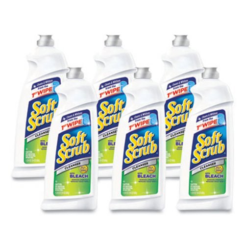Soft Scrub Cleanser with Bleach, 36-oz., 6 Bottles (DIA15519CT)
