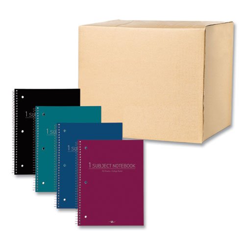 Roaring Spring Paper Products 1-Subject Notebooks, 8.5 x 10.5, Wide  Ruled, 100 Sheets, Each (13505)