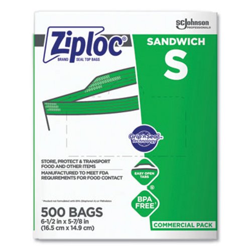 Ziploc 1/2 Half Gallon Marinade Bags-Grip And Seal- 30 Bags (x3)