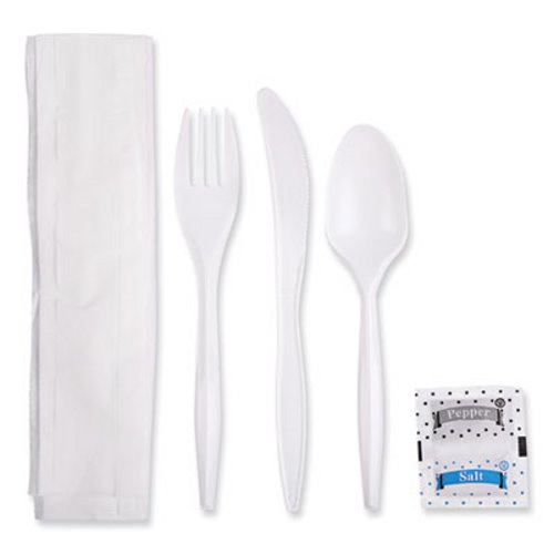 Dixie Combo Pack, Tray W Plastic Forks, Knives