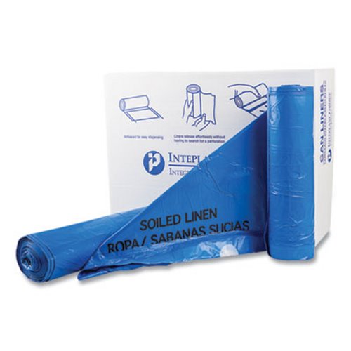 Plasticplace 30-40 Gallon Recycling Trash Bags │ 1.2 Mil│ Blue Garbage Bag  Liners │ 33” x 46” (100 Count)