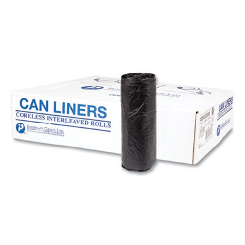 Coastwide Professional Linear Low-Density Can Liners | 16 Gal | 0.35 Mil | 24 x 32 | Black | 1000/Carton