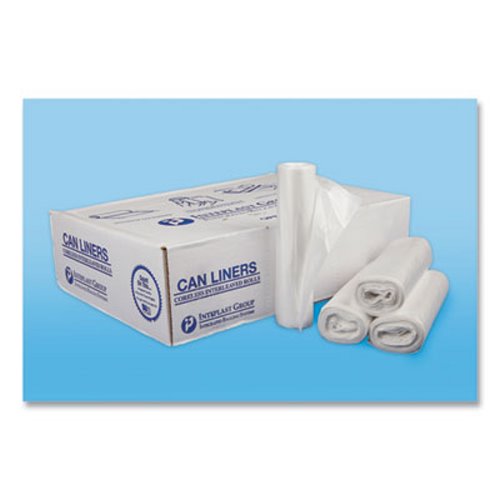 Inteplast Group S303713N High-Density Can Liners, 30 gal, 13 microns