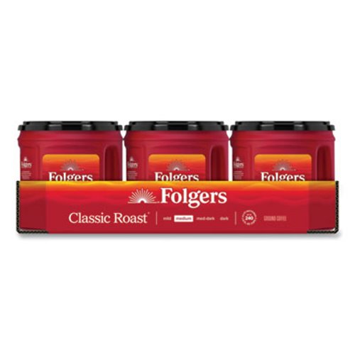 Folgers® Coffee Classic Roast, Ground, 30.5--oz. FOL20421CT