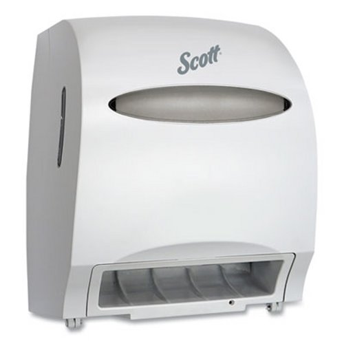 Scott® Essential Electronic Hard Roll Towel Dispenser, White, Each (KCC48858)