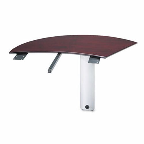 Mayline Napoli Series Right Curved Desk Extension 47 X 28 X 29
