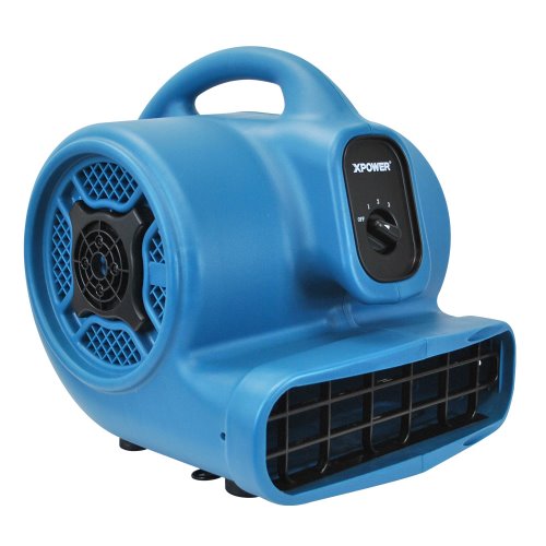 Air Mover Carpet Dryer 3 Speed 1/3 HP Industrial Floor Blower Carpet Drying  Fan