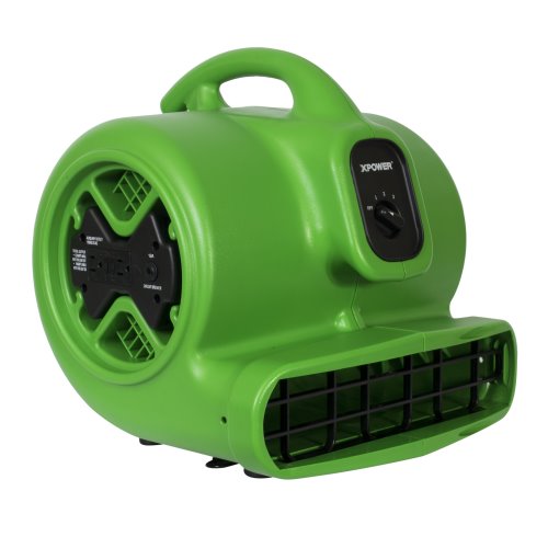 3/4HP Air Mover Blower Powerful Carpet Dryer Floor Drying Fan 3