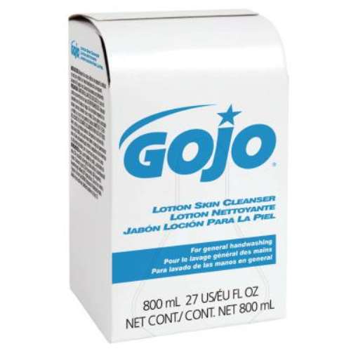 Gojo Lotion Skin Cleanser, 800 mL, Bag-in-Box - 12 EA (315-9112-12)