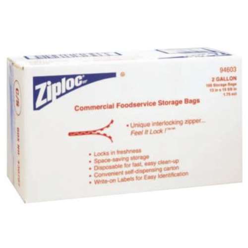 Ziploc 2-Gallon Storage Bags (Pack of 100) (682253) for sale online