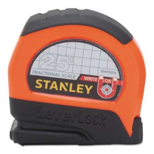 25 ft. LeverLock High Visibility Tape Measure with Magnetic