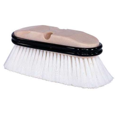 Weiler 42210 - 9-1/2 Truck Wash Brush, Flagged Orange Polystyrene Fill -  012382422103