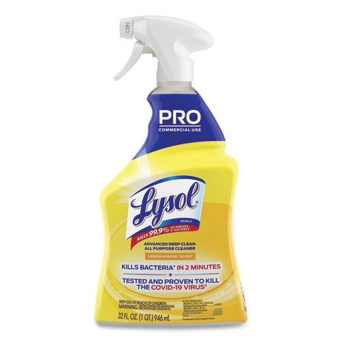  Lysol Bathroom Cleaner - Trigger Island Breeze 32 Oz. : Health  & Household