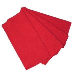 Knuckle Buster Red Microfiber Towels, 16" x 16", 12 Towels (MFMP16RD)